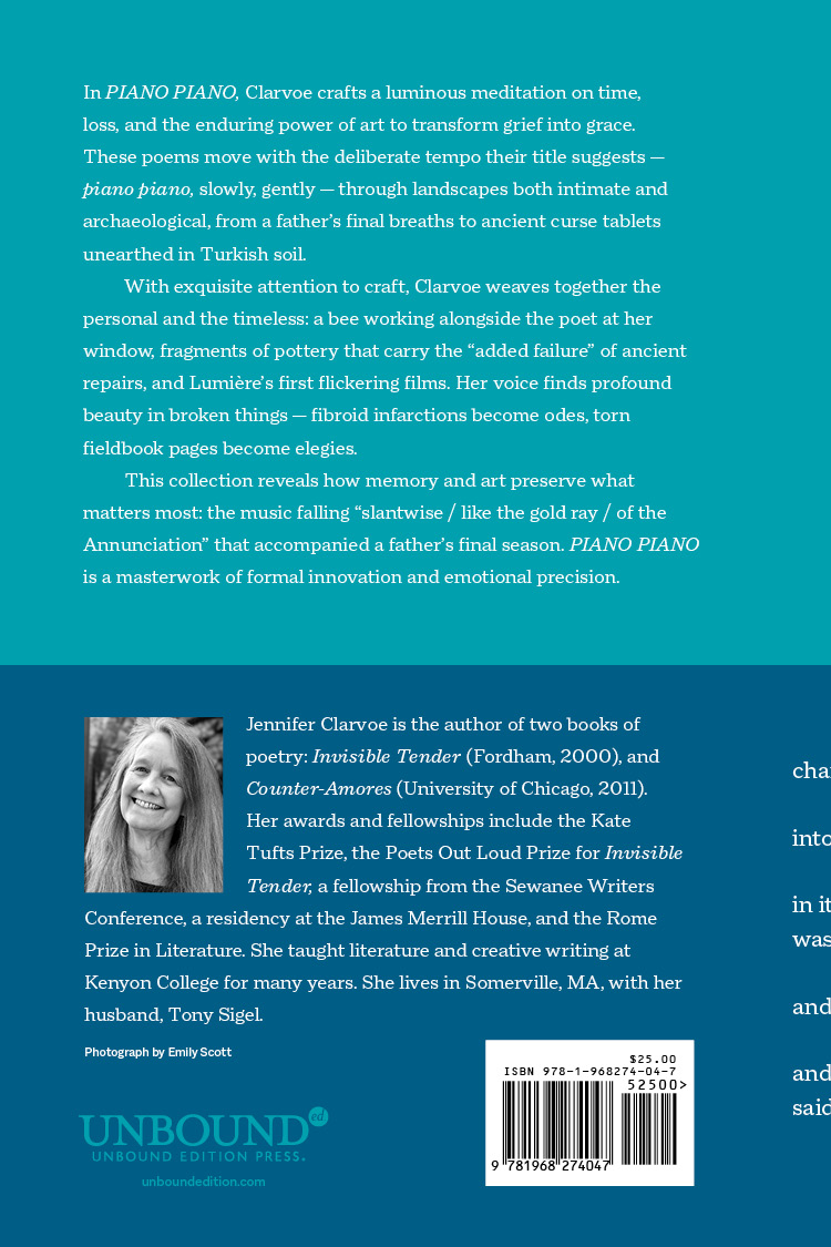 PIANO PIANO | Jennifer Clarvoe | Poetry - Image 2