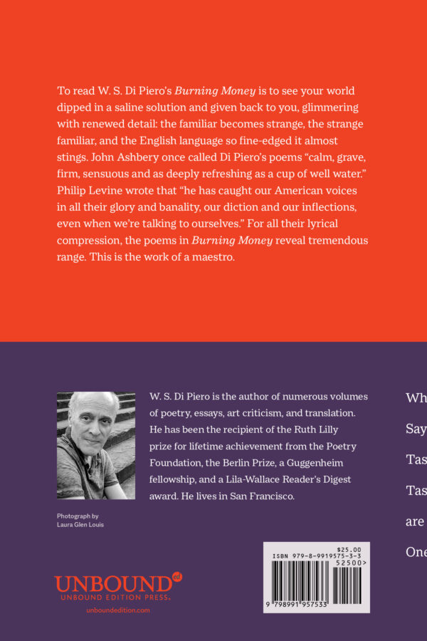 Burning Money | W. S. Di Piero | Poetry - Image 2