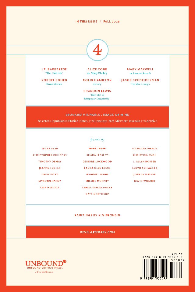 Revel No. 4 | Peter Campion, ed. | Literary Journal - Image 2